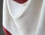 Tuch Seidensatin SERAY 180/65 braunrot/perlweiß - ZESA-SILK
