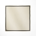 Quadratisches Seidentuch mit minimalistischem Design